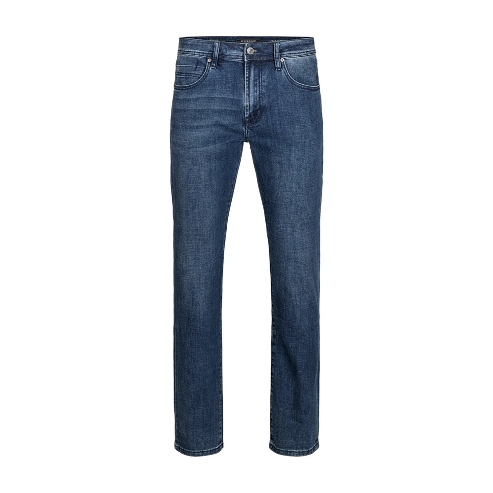 Liverpool Men's Deep Blue Straight Jeans